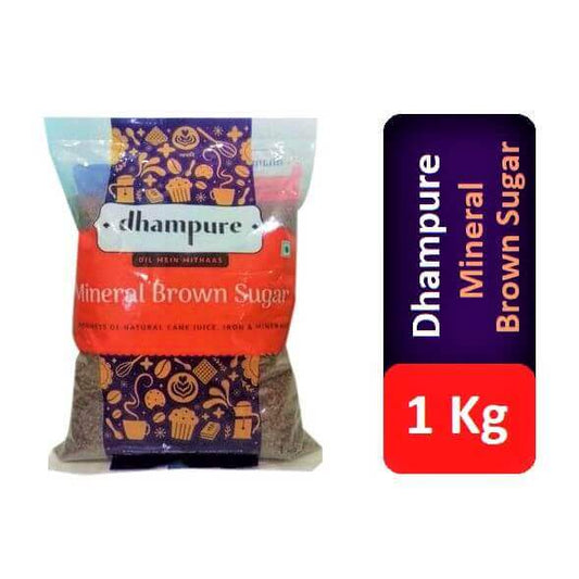 Dhampure Mineral Brown Sugar 1 Kg Pack