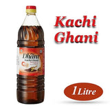 Dhara Kachi Ghani Mustard Oil 1 Litre Jar