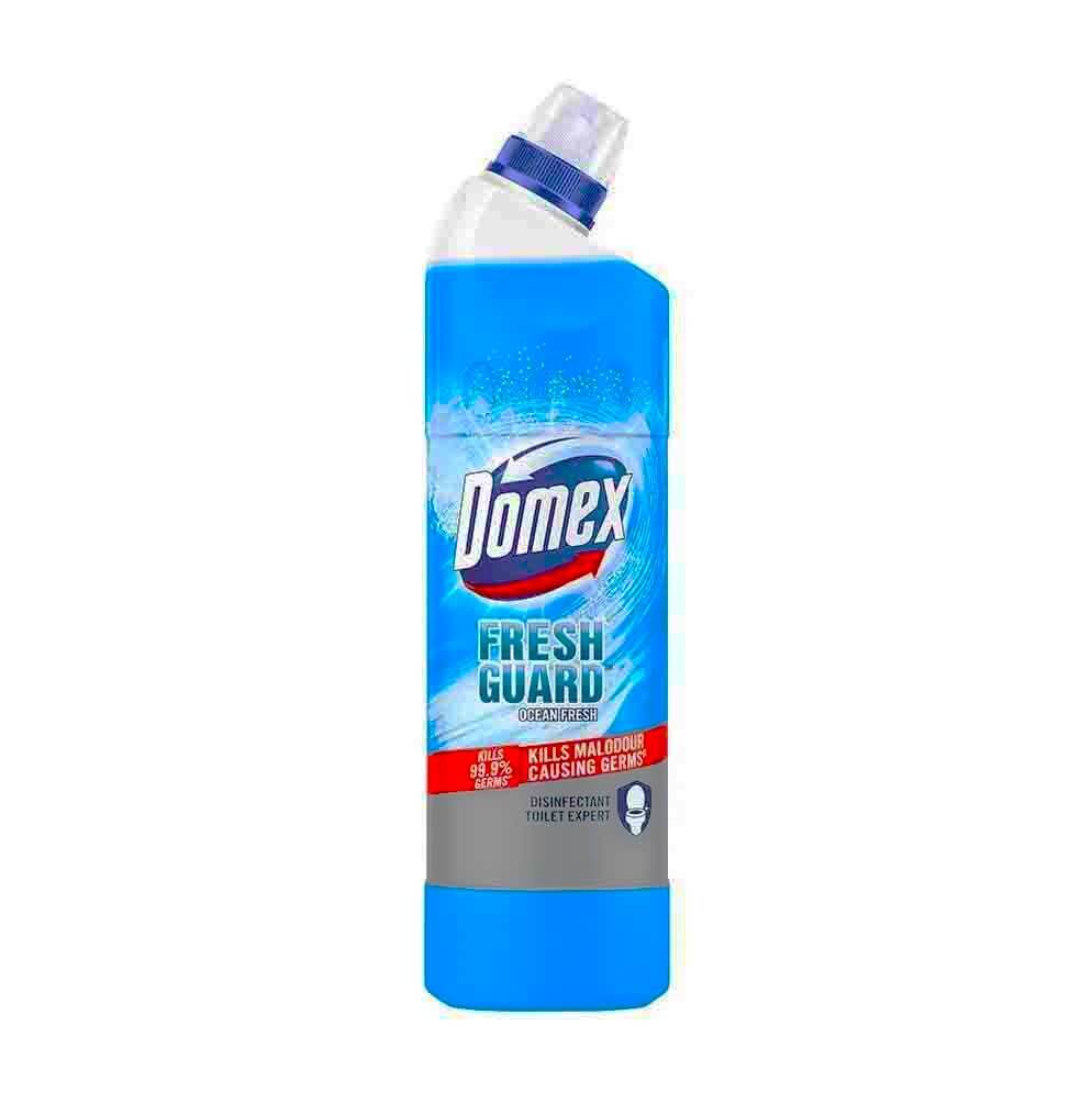 Domex Fresh Gaurd Disinfectant Toilet Cleaner Ocean Fresh - 500 ml & 1 Litre