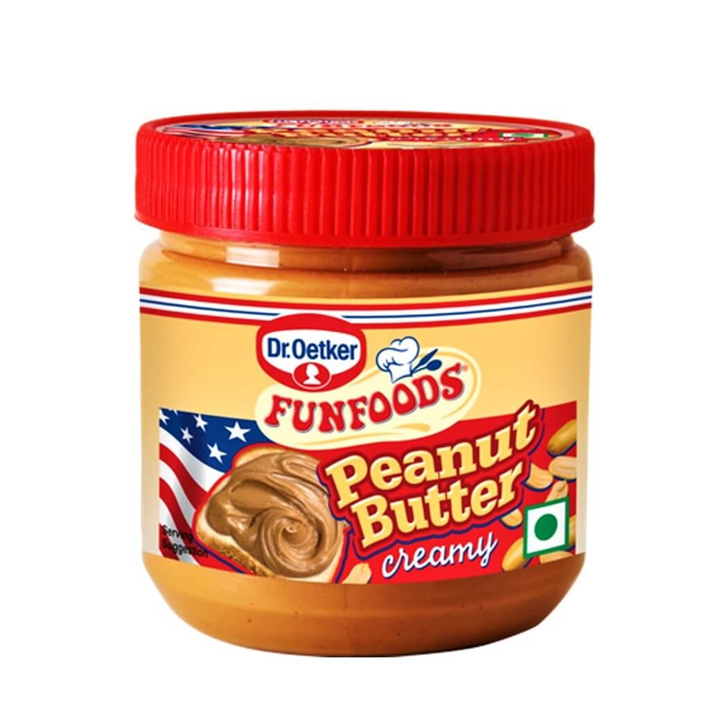 Dr.Oetkar Funfoos Peanut Butter Creamy 375 g, 925 g & 2.5 Kg Pack