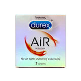 Durex Air Ultra Thin Condoms 3 Pc & 10 Pc Pack