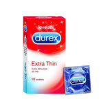 Durex Extra Thin Condoms 3 Pc & 10 Pc Pack