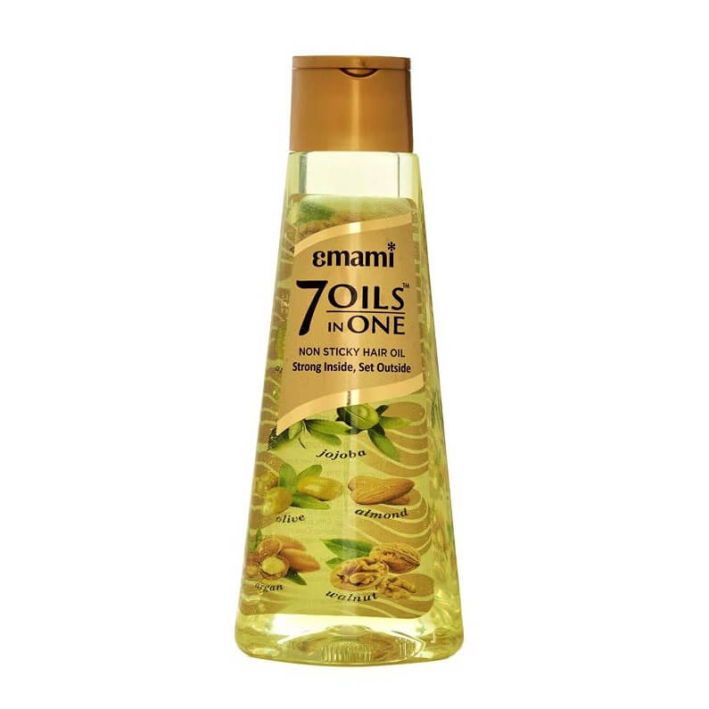 Emami 7 Oils in One, Non Sticky Hair Oil 500 ml