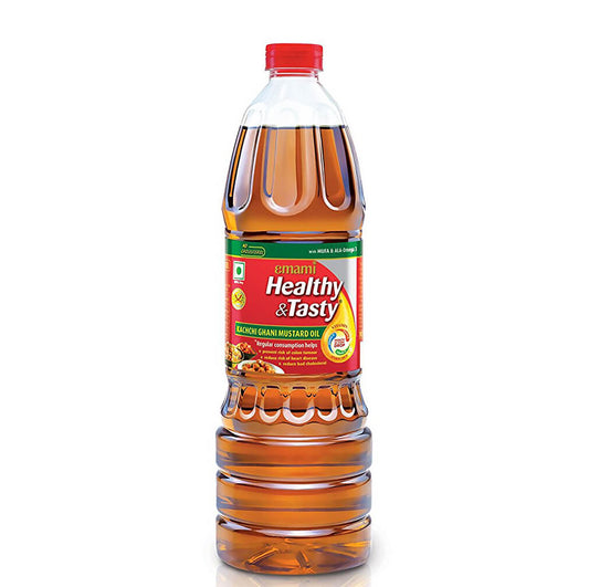 Emami Kachi Ghani Mustard oil 1 Litre Bottle