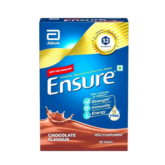 Ensure Health Supplement Chocolate Flavour 200g & 400 g Pack (Vital Nutrients to support Stength, Immunity & Energy)