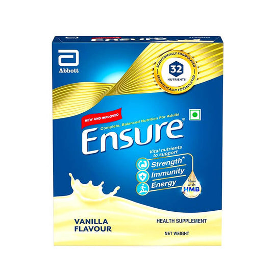 Ensure Health Supplement Vanilla Flavour 200g & 400 g (Vital Nutrients to support Stength, Immunity & Energy)