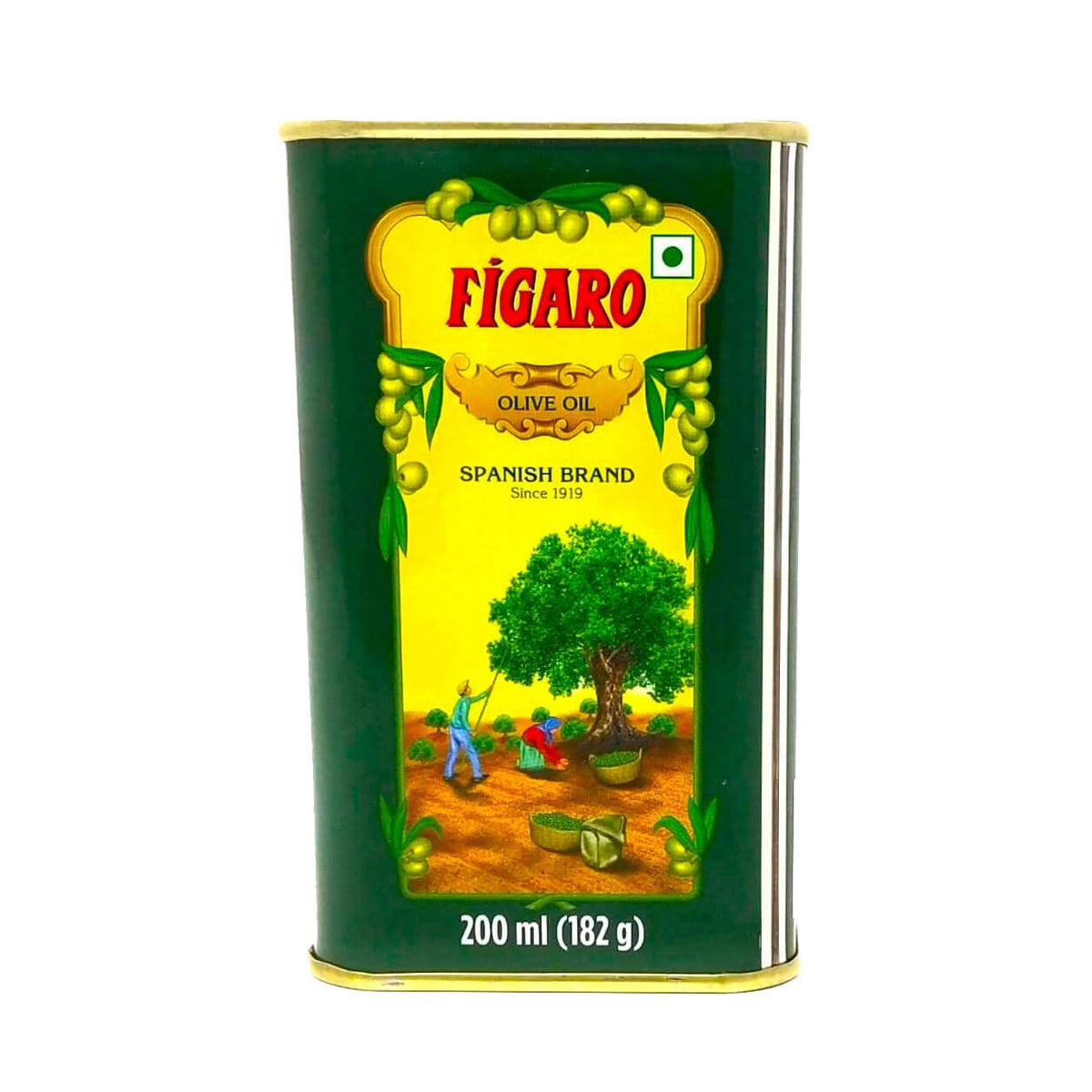 Figaro Olive Oil 200 ml Tin Pack - All Purpose Olive Oil - Imported