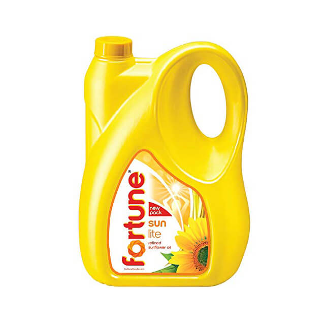 Fortune Sunlite Refined Sunflower Oil 5 Litre Jar