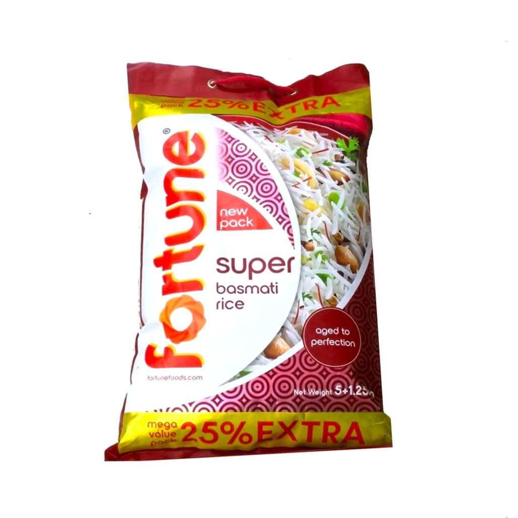 Fortune Super Basmati Rice 5 Kg Pack