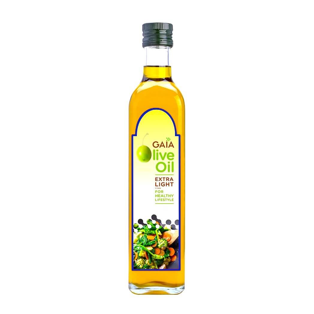 Gaia Extra Light Olive Oil 500 ml & 1 Litre