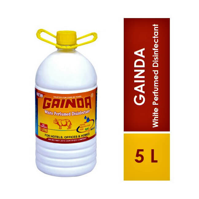 Gainda White Perfumed Disinfectant 5 Litre Jar