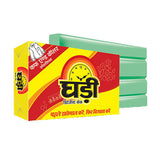 Ghadi Detergent Bar 185 g Pack of 4