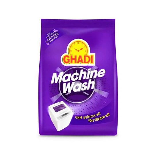 Ghadi Machine Wash Detergent Powder with Lavender Fragrance - 1 Kg Pack