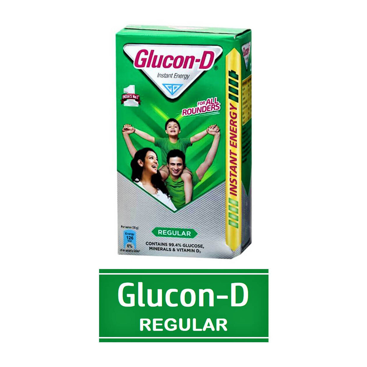 Glucon-D Instant Energy Drink Regular 450 g & 1 Kg