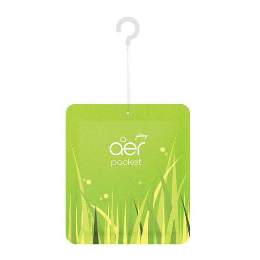 Godrej Aer Pocket Bathroom Air Freshener Fresh Lush Green 10 g