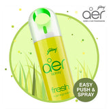 Godrej Aer Spray Room Freshner Fresh Lush Green 220 ml