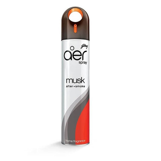 Godrej Aer Spray Room Freshner Musk After Smoke 220 ml