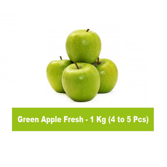 Fresh Green Apple 1 Kg (4 to 5 Pieces)