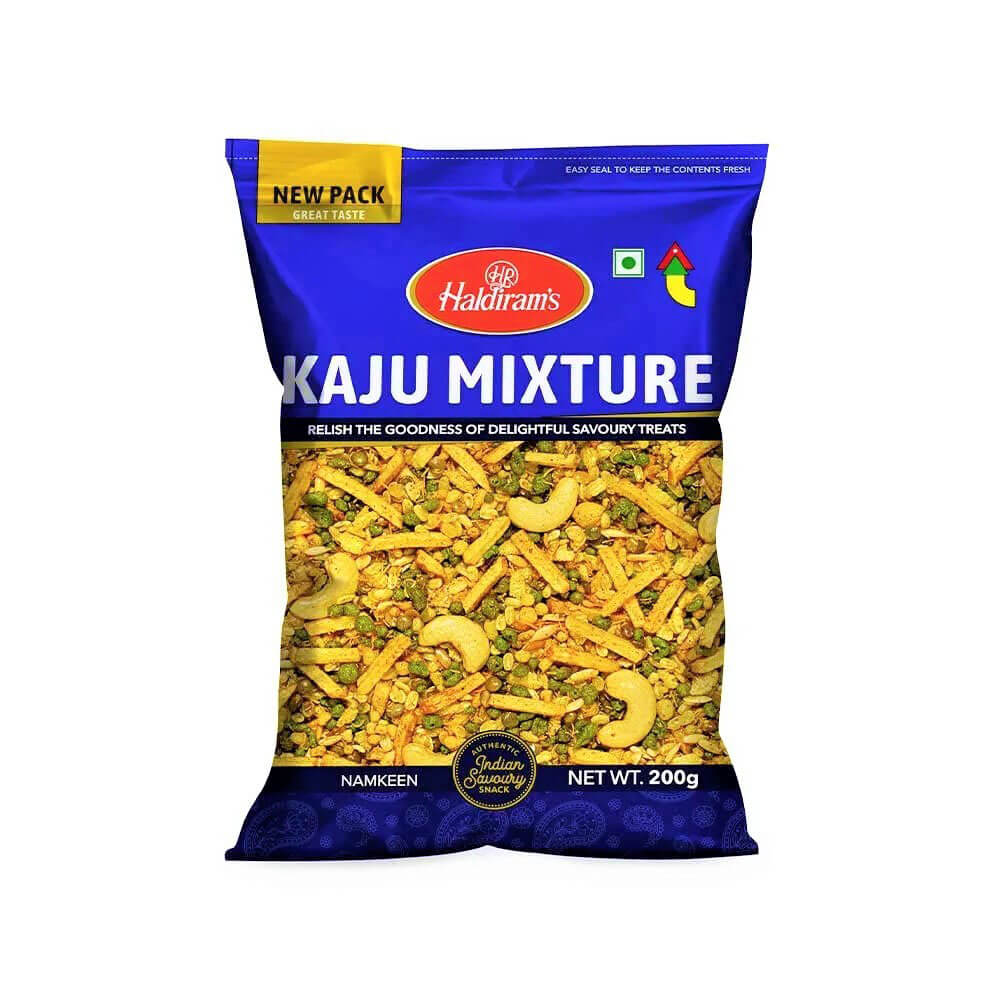 Haldirams Kaju Mixture Namkeen 200 g Packet