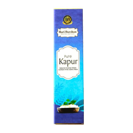 Hari Darshan Kapur Natural Incense Sticks/Agarbatti 60 g Pack