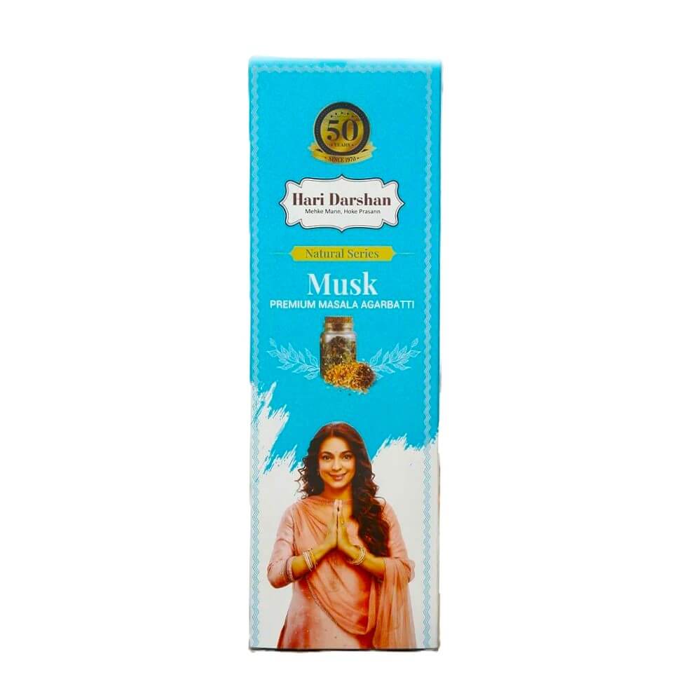 Hari Darshan Musk Premium Masala Agarbatti 60 g Pack