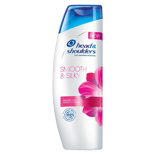 Head & Shoulders Anti Dandruff Shampoo Smooth & Silky 180 ml Bottle