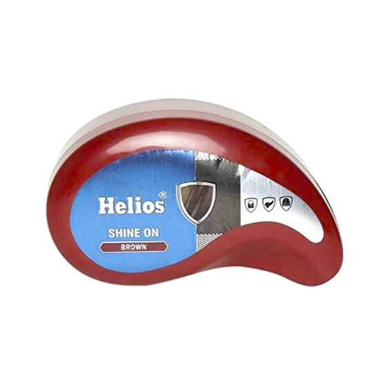 Helios Shine-On Shoe Shiner Sponge Brown 1 Unit