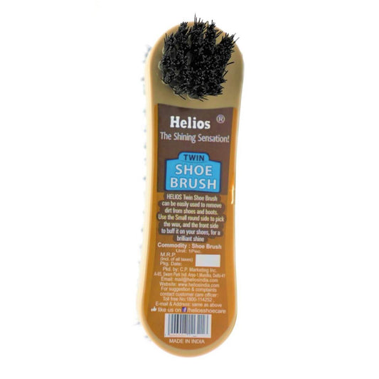 Helios Twin Shoe Brush 1 Unit