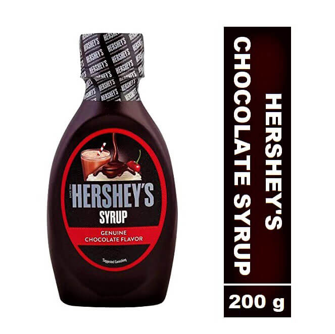 HERSHEY'S Genuine Chocolate Syrup 200 g Bottle