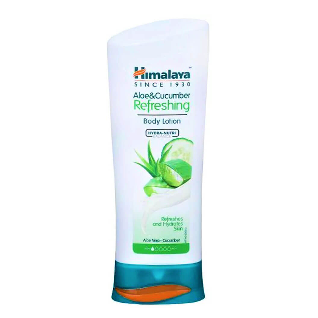 Himalaya Body Lotion Aloe & Cucumber Refreshing 200 ml & 400 ml Bottle