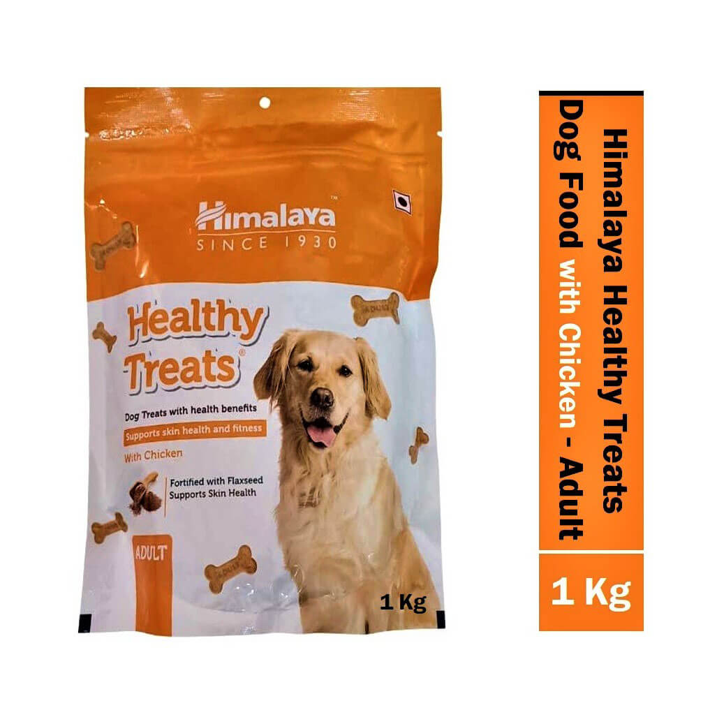 Himalaya Healthy Treats Adult Dog Food with Chicken 1 Kg Pack