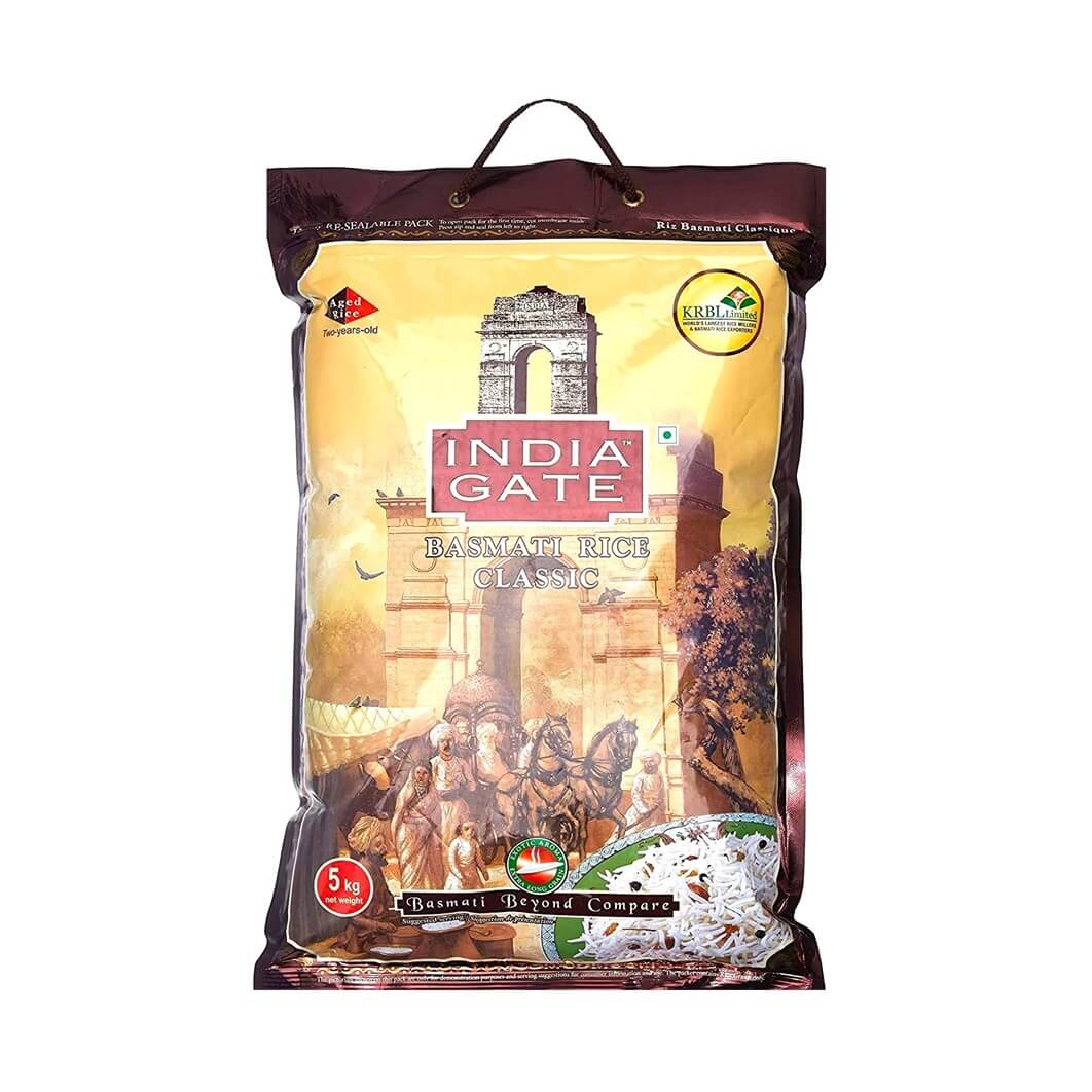 India Gate Basmati Rice Classic 5 kg