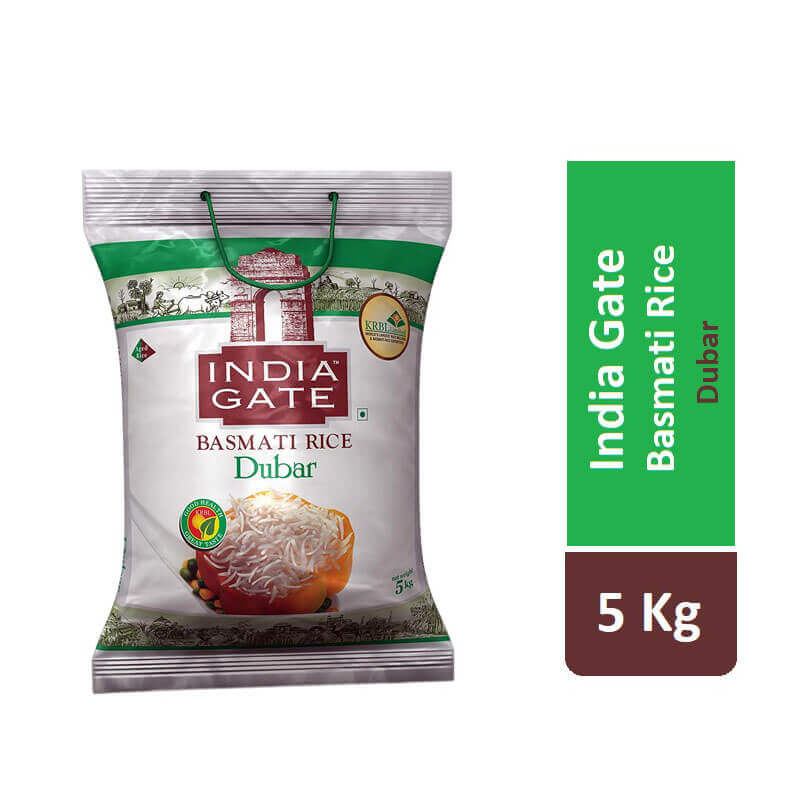 India Gate  Basmati Rice Dubar 5 Kg