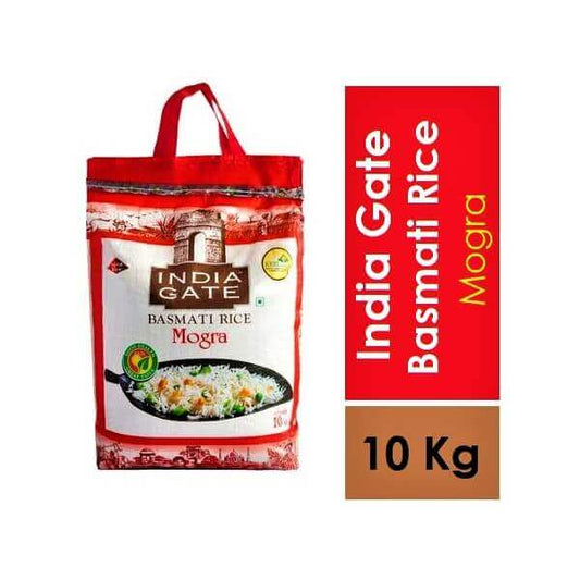 India Gate Basmati Rice Mogra 10 kg