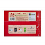 JK Copier A4 Paper Ream 500 Sheets 75 GSM