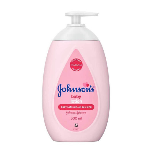 Johnsons Baby Lotion for Baby Soft Skin, All Day Long 500 ml Bottle