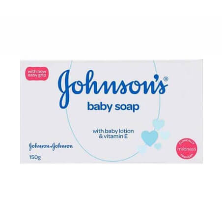 Johnsons Baby Soap With Baby Lotion & Vitamin E 150 g Bar