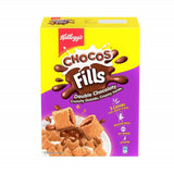 Kellogg's Chocos Fills Double Chocolaty- Crunchy Outside & Chocolaty Inside - Anytime Snack - 250 g Pack