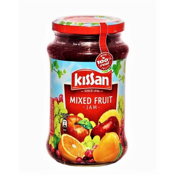 Kissan Mixed Fruit Jam-200 g, 500 g & 700 g Jar