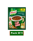 Knorr Hot & Sour Veg Cup Soup 11 g Pouch Pack of 5