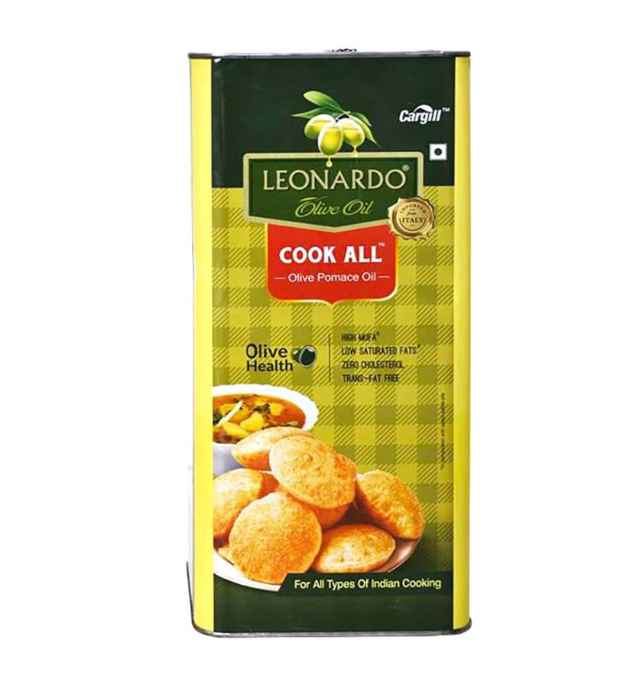 Leonardo Olive Pomace Oil 5 Litre Cane