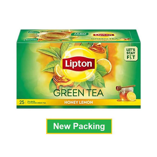 Lipton Green Tea Honey Lemon 25 Tea Bags Carton