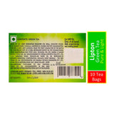 Lipton Green Tea Pure & Light 10 Tea Bags Carton