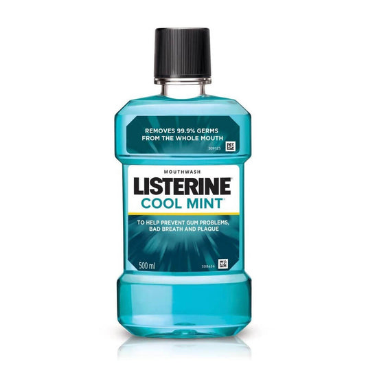 Listerine Cool Mint Mouthwash 500 ml Bottle