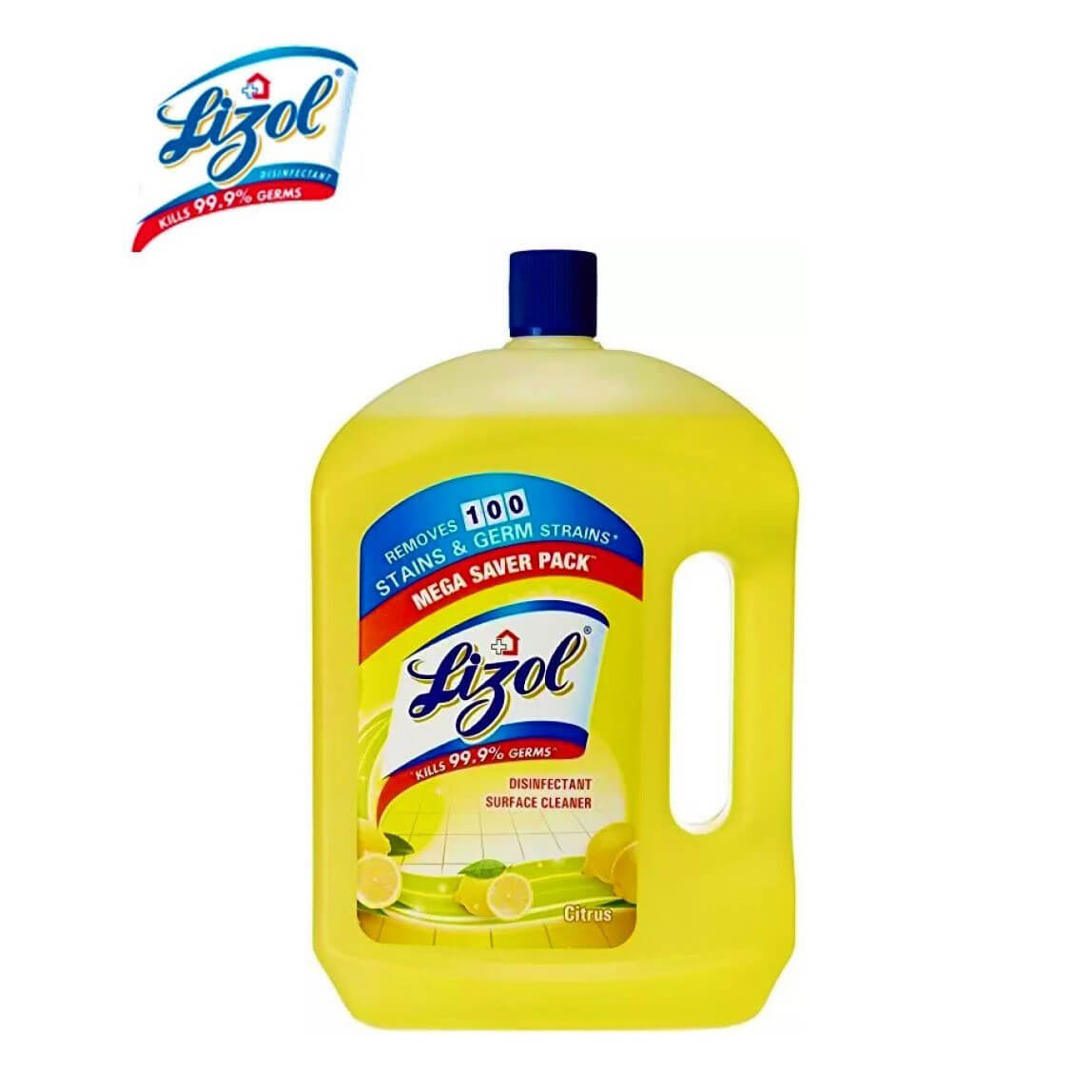 Lizol Disinfectant Surface Cleaner Citrus 2 Litre Jar