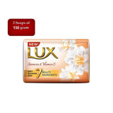 Lux Jasmine & Vitamin E Soft Glowing Skin Beauty Bath Soap (3 x 150 g) Pack