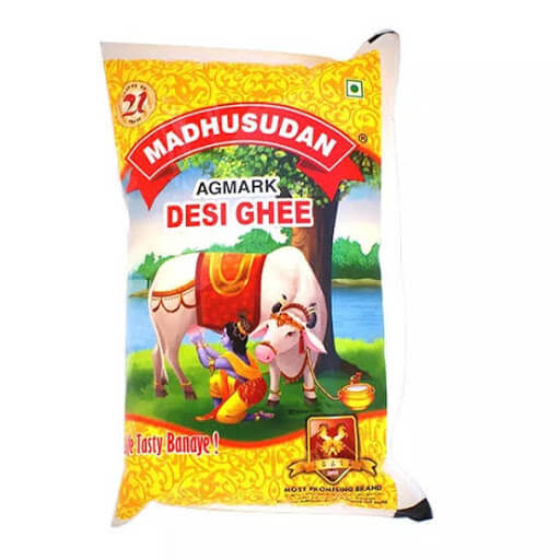 Madhusudan Ghee 1 Liter Pouch