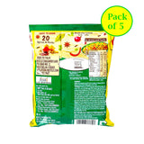 Maggi Nutri Lucious Masala Veg Atta 2 Minute Noodles - 5 Pack of 72 gram