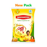 Mahakosh Refined Soyabean Oil 1 Litre Pouch