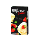 Manforce Condoms Cocktail Strawberry & Vanilla Flavoured 10 Pc Pack